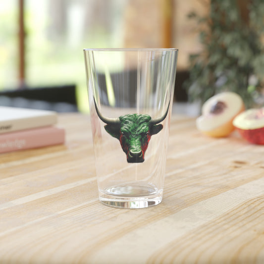 Pulse X Bull 16oz Glass - DeFi Outfitters