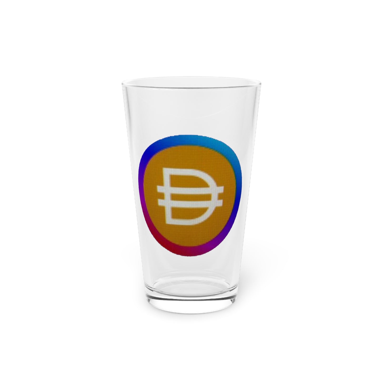 P Dai 16oz Glass - DeFi Outfitters