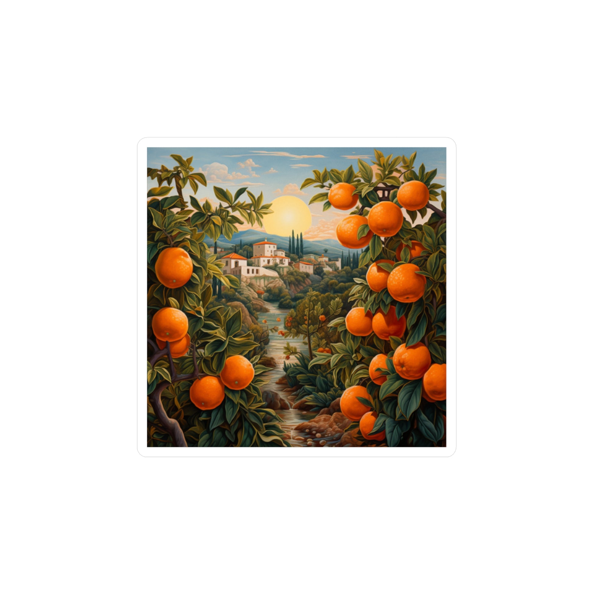 Oranges Vinyl Decal - DeFi Outfitters