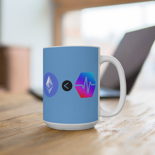 Pulse Chain Is Real DeFi 15oz Mug - DeFi Outfitters