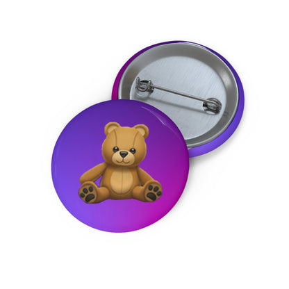 Teddy Bear Pin Button