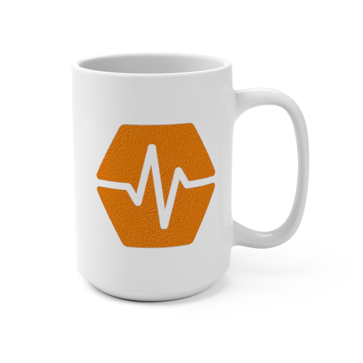Orange Pulse 15oz Coffee Mug - DeFi Outfitters