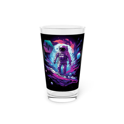Pulsetronaut 16oz Glass - DeFi Outfitters