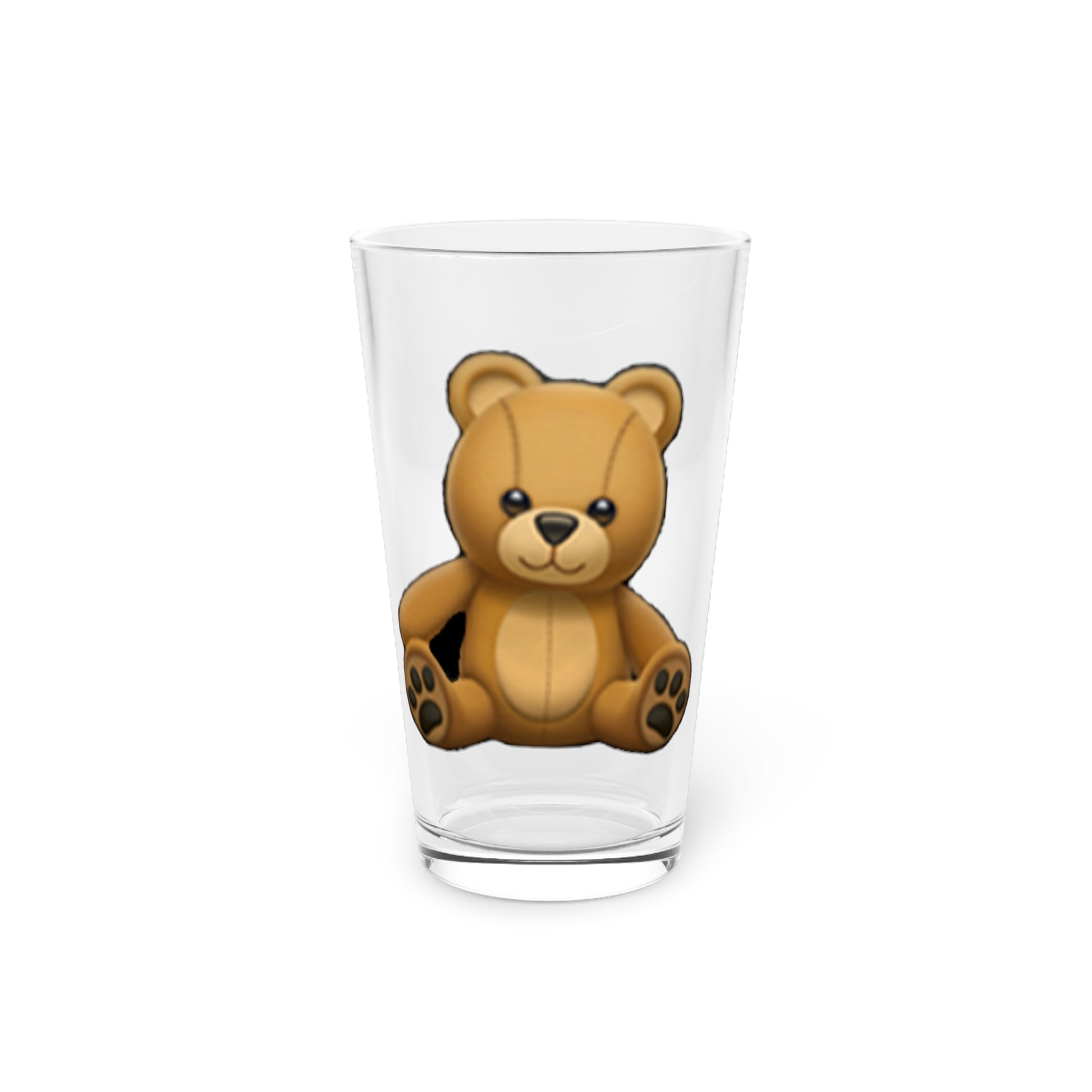 Teddy Bear 16oz Glass - DeFi Outfitters